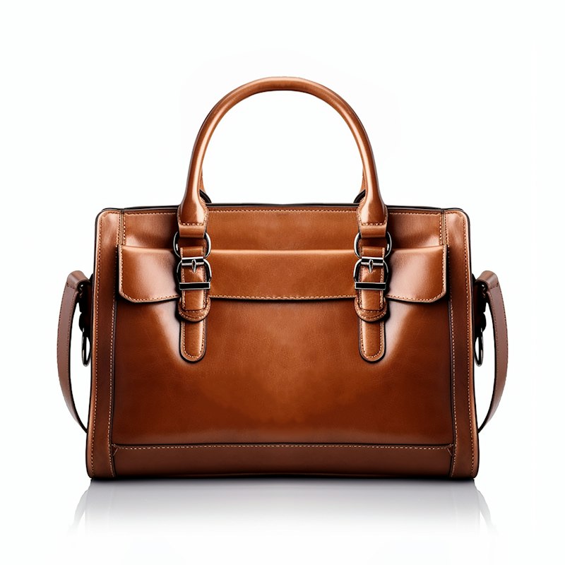 AFTER · Leather bag · repaint & conditioning